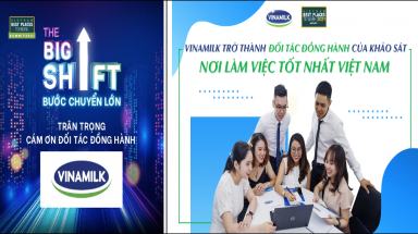  Vinamilk trở thành “Đối tác đồng hành” của Khảo sát nơi làm việc tốt nhất Việt Nam