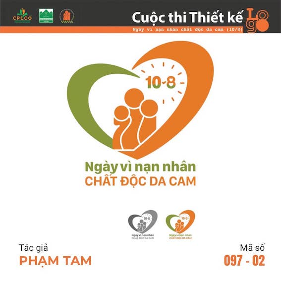 Tác[-]giả[-]Võ[-]Doãn[-]Tuấn[-](Nghệ[-]An)[-]đoạt[-]giải[-]nhất[-]cuộc[-]thi[-]thiết[-]kế[-]logo[-]“Ngày[-]vì[-]nạn[-]nhân[-]chất[-]độc[-]da[-]cam[-](10-8)”[-]
