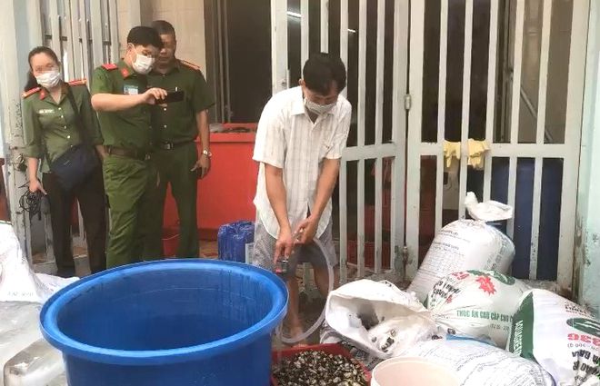 Cảnh[-]sát[-]môi[-]trường[-]TP.HCM[-]đột[-]kích[-]cơ[-]sở[-]chế[-]biến[-]ốc[-]ngâm[-]hóa[-]chất[-][-]ở[-]Q.8