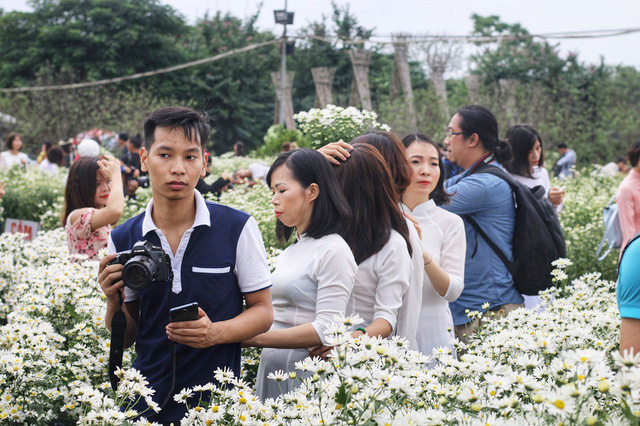 Biển[-]người[-]đổ[-]về[-]chụp[-]ảnh,[-]vườn[-]cúc[-]họa[-]mi[-]“vỡ[-]trận”