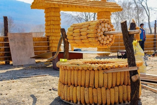 Độc[-]đáo[-]ngôi[-]nhà[-]48m2[-]đẹp[-]như[-]dát[-]vàng,[-]được[-]xây[-]từ[-]20[-]ngàn[-]bắp[-]ngô