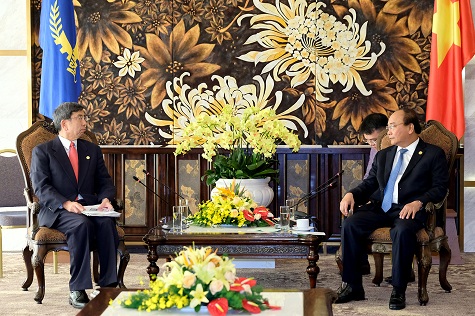 Thủ[-]tướng[-]tiếp[-]lãnh[-]đạo[-]các[-]tổ[-]chức[-]quốc[-]tế[-]bên[-]lề[-]Kỳ[-]họp[-]Đại[-]hội[-]đồng[-]GEF-6