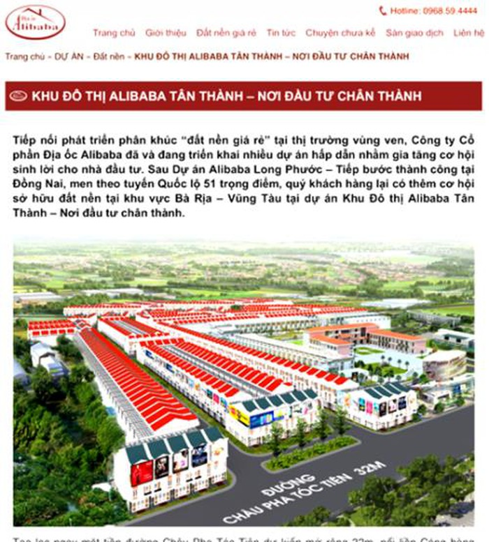 Dự[-]án[-]nào[-]bị[-]"vạch[-]mặt"[-]gây[-]sốc[-]của[-]địa[-]ốc[-]Alibaba?