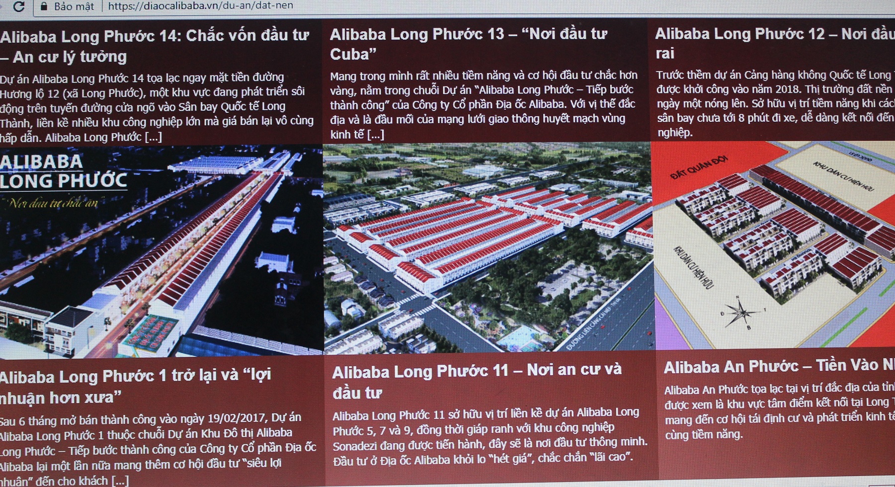 Công[-]ty[-]CP[-]địa[-]ốc[-]Alibaba:[-]Ngang[-]nhiên[-]bán[-]khống[-]dự[-]án[-]"ma"