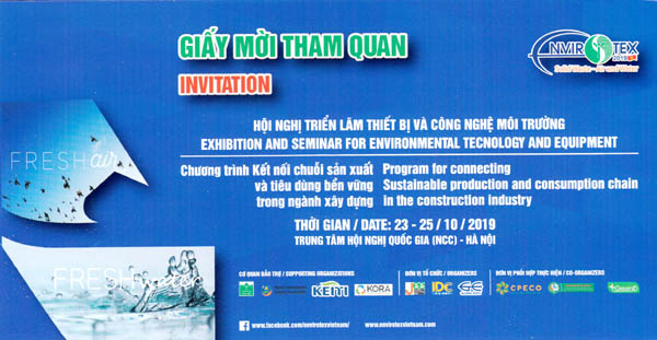 Mời[-]tham[-]dự[-]Hội[-]nghị[-]-Triển[-]lãm[-]Thiết[-]bị[-]và[-]Công[-]nghệ[-]Môi[-]trường[-]2019