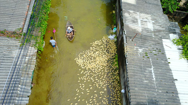 Huyện[-]Chương[-]Mỹ[-]mênh[-]mông[-]nước[-]nhìn[-]từ[-]trên[-]cao