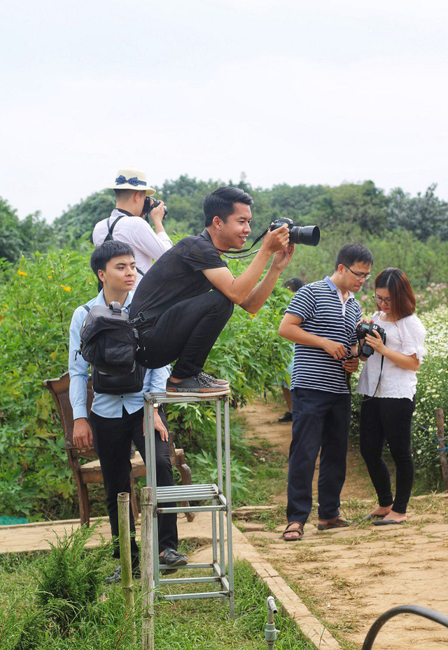 Biển[-]người[-]đổ[-]về[-]chụp[-]ảnh,[-]vườn[-]cúc[-]họa[-]mi[-]“vỡ[-]trận”