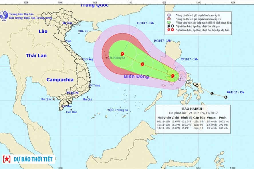 [-]Bão[-]số[-]13[-]Haikui[-]tăng[-]tốc[-]vùn[-]vụt[-]vào[-]Biển[-]Đông,[-]giật[-]cấp[-]12-13
