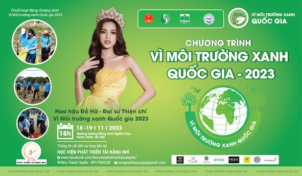 Chương[-]trình[-]“Vì[-]Môi[-]trường[-]xanh[-]Quốc[-]gia[-]2023”:[-]Lan[-]tỏa[-]“lối[-]sống[-]xanh”[-]tới[-]cộng[-]đồng