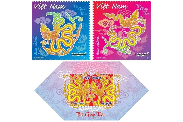 Phát[-]hành[-]bộ[-]tem[-]‘Tết[-]Giáp[-]Thìn’[-]đón[-]năm[-]Rồng
