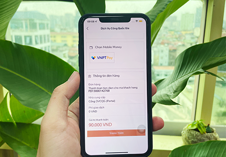 [-]VNPT[-]là[-]đơn[-]vị[-]đầu[-]tiên[-]tích[-]hợp[-]thanh[-]toán[-]bằng[-]Mobile[-]Money[-]trên[-]Cổng[-]Dịch[-]vụ[-]công[-]Quốc[-]gia