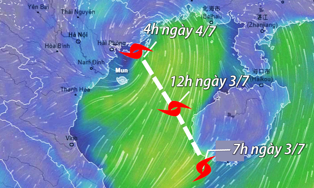 Rạng[-]sáng[-]4/7,[-]bão[-]Mun[-]đổ[-]bộ[-]các[-]tỉnh[-]Quảng[-]Ninh[-]-[-]Nam[-]Định