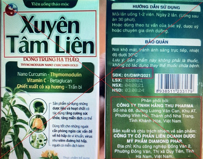 Bộ[-]Y[-]tế[-]cảnh[-]báo[-]TPBVSK[-]Xuyên[-]Tâm[-]Liên[-]giả[-]mạo,[-]quảng[-]cáo[-]“bịp”