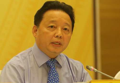 Bộ[-]trưởng[-]Trần[-]Hồng[-]Hà:[-]Chất[-]nạo[-]vét[-]ở[-]Vĩnh[-]Tân[-]không[-]phải[-]chất[-]thải