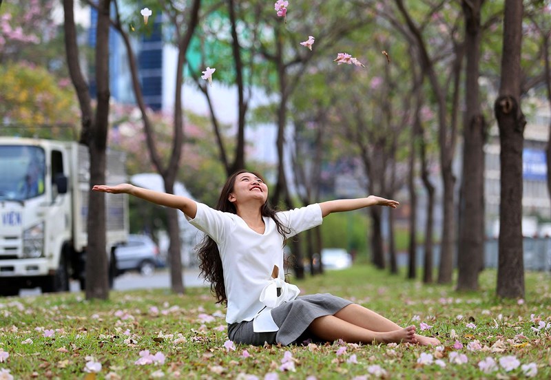 Ngắm[-]hoa[-]kèn[-]hồng[-]nở[-]rộ[-]giữa[-]Sài[-]Gòn