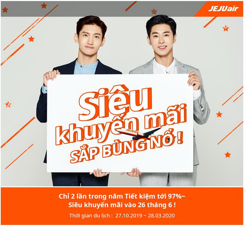 Sự[-]kiện[-]giảm[-]giá[-]vé[-]lớn[-]nhất[-]của[-]Hãng[-]hàng[-]không[-]Jeju[-]Air