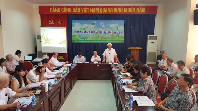 VACNE[-]cùng[-]HUSTA[-]tổ[-]chức[-]Hội[-]thảo[-]khoa[-]học[-]"Cùng[-]hành[-]động[-]vì[-]Môi[-]trường[-]Thủ[-]đô"