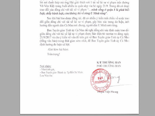 Cà[-]Mau[-]đề[-]nghị[-]ông[-]Đoàn[-]Ngọc[-]Hải[-]phản[-]hồi[-]phát[-]ngôn[-]"về[-]rừng[-]U[-]Minh[-]sống"