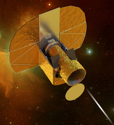 Hình[-]minh[-]họa[-]vệ[-]tinh[-]Cheops.[-]Ảnh:[-]Space.