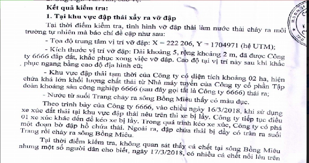 Vỡ[-]đập[-]thải[-]mỏ[-]vàng[-]Bồng[-]Miêu:[-]Do[-]doanh[-]nghiệp[-]phá[-]bờ[-]đập