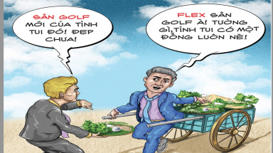  Khi các địa phương flex sân golf