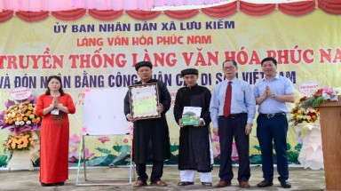 Lễ công nhận cây Mít tại Lưu Kiếm - Hải Phòng là Cây Di sản Việt Nam