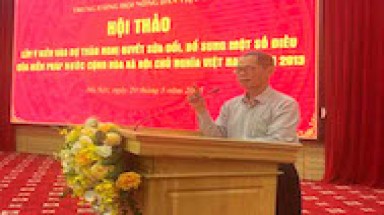  Cần làm rõ chức năng, nhiệm vụ, mối quan hệ của Mặt trận Tổ quốc Việt Nam và các đoàn thể nhân dân