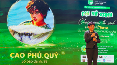  35 thí sinh “Đại sứ Xanh” hoạt động "Vì Môi trường xanh Quốc gia 2023"