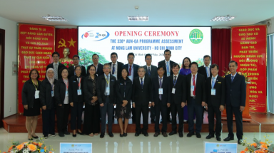  Đoàn chuyên gia đánh giá chất lượng giáo dục AUN-QA đánh giá 4 chương trình đào tạo của Trường Đại học Nông Lâm TP HCM