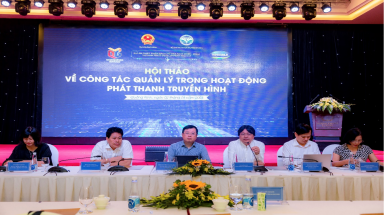  “Hội thảo về công tác quản lý trong hoạt động phát thanh, truyền hình” - Tìm giải pháp để tiếp tục phát triển bền vững