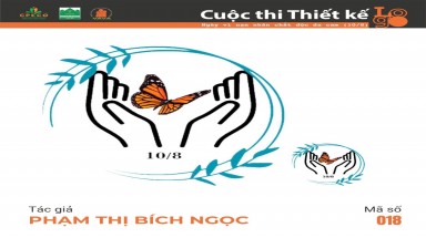  Tác phẩm tham dự cuộc thi thiết kế Logo "Ngày Vì nạn nhân chất độc da cam (10/8)" mã số 018