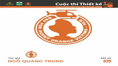  Tác phẩm tham dự cuộc thi thiết kế Logo "Ngày Vì nạn nhân chất độc da cam (10/8)" mã số 029