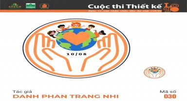  Tác phẩm tham dự cuộc thi thiết kế Logo "Ngày Vì nạn nhân chất độc da cam (10/8)" mã số 030