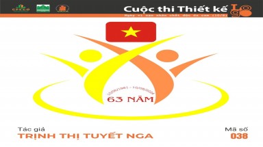  Tác phẩm tham dự cuộc thi thiết kế Logo "Ngày Vì nạn nhân chất độc da cam (10/8)" mã số 038
