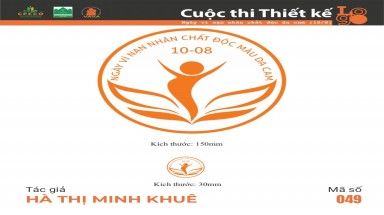  Tác phẩm tham dự cuộc thi thiết kế Logo "Ngày Vì nạn nhân chất độc da cam (10/8)" mã số 049