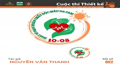  Tác phẩm tham dự cuộc thi thiết kế Logo "Ngày Vì nạn nhân chất độc da cam (10/8)" mã số 052