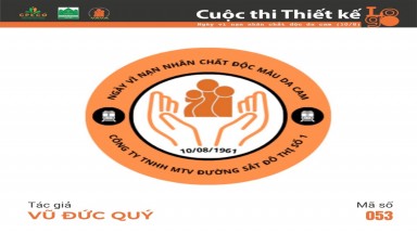 Tác phẩm tham dự cuộc thi thiết kế Logo "Ngày Vì nạn nhân chất độc da cam (10/8)" mã số 053