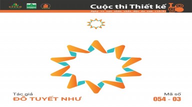  Tác phẩm tham dự cuộc thi thiết kế Logo "Ngày Vì nạn nhân chất độc da cam (10/8)" mã số 054-03