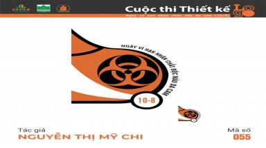  Tác phẩm tham dự cuộc thi thiết kế Logo "Ngày Vì nạn nhân chất độc da cam (10/8)" mã số 055