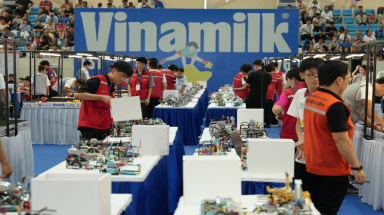  Vinamilk truyền cảm hứng về phát triển bền vững qua cuộc thi Robot lớn nhất năm dành cho học sinh cả nước
