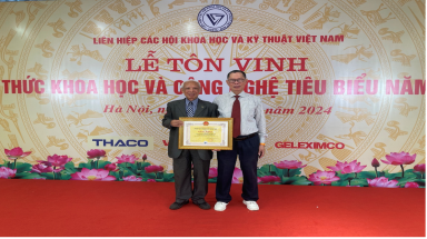  Nhà khoa học chân chính của Hội Bảo vệ TN &MT Việt Nam được vinh danh “Trí thức khoa học và công nghệ tiêu biểu năm 2024”