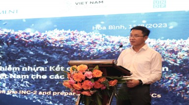 Chủ động, tích cực tham gia đàm phán Thỏa thuận toàn cầu về ô nhiễm nhựa
