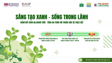  Hội đồng Ban giám khảo vòng sơ khảo cuộc thi “Sáng tạo xanh - Sống trong lành”