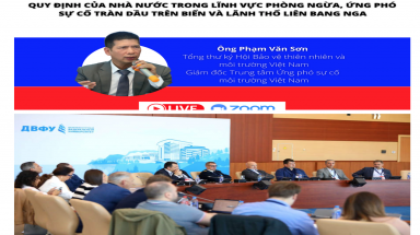 Tổng thư ký Hội Bảo vệ TN&MT Việt Nam tham gia Hội thảo về phòng ngừa và ứng phó sự cố tràn dầu của Liên bang Nga