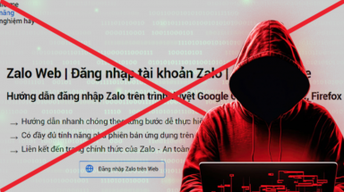 Hàng triệu người đang bị lừa bởi website giả mạo Zalo
