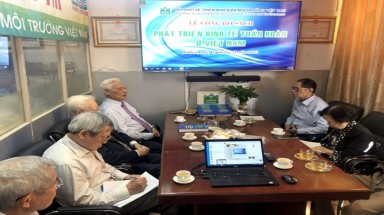 Hội BVTN&MT Việt Nam ra mắt sách "Phát triển kinh tế tuần hoàn ở Việt Nam"
