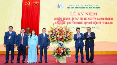  Tạp chí Tài nguyên và Môi trường kỷ niệm 20 năm ngày thành lập và ra mắt chuyên trang Tạp chí điện tử tiếng Anh