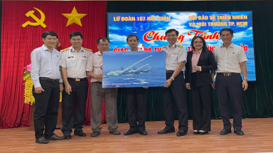 HANE thăm Lữ đoàn 167 Vùng 2 Hải quân