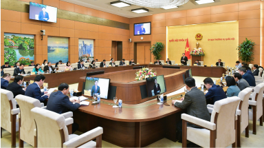  Chủ tịch Quốc hội Vương Đình Huệ chủ trì cuộc làm việc về dự án Luật Đất đai (sửa đổi)